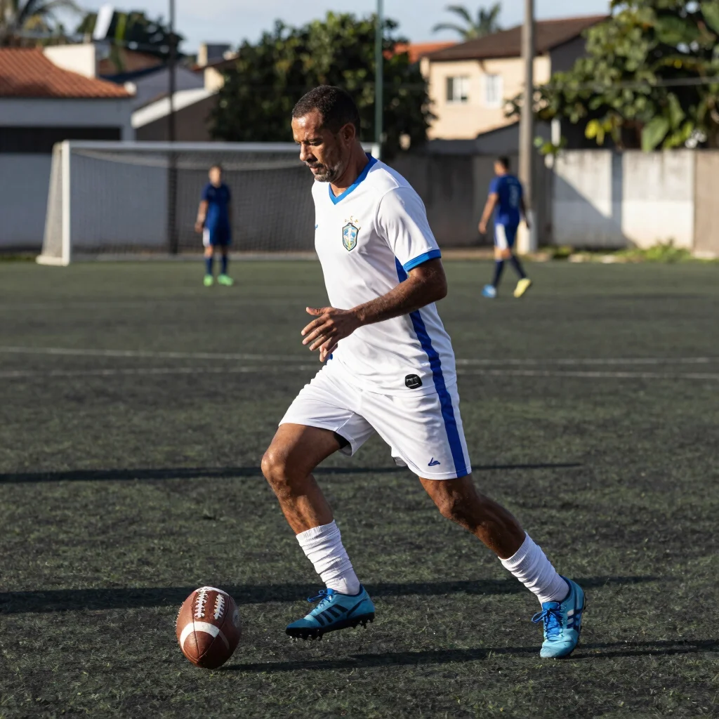 Aquecimento para jogar futebol depois dos 40